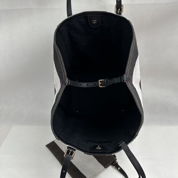 NWT Authentic Burberry Canvas Mega Check Medium Padstow Tote - Picture 8 of 14